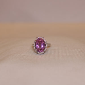 Oval Ring (Pink)
