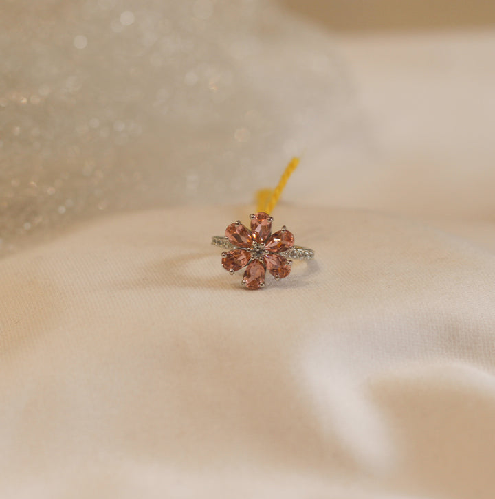 The Six Petal Peach Ring