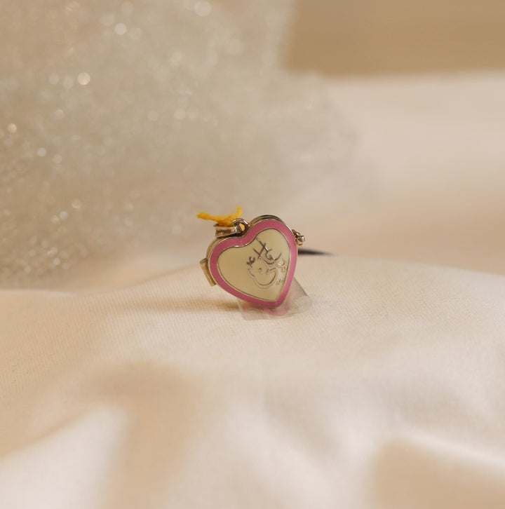 Heart Taweez (Ya Ali with Pink Meenakari)