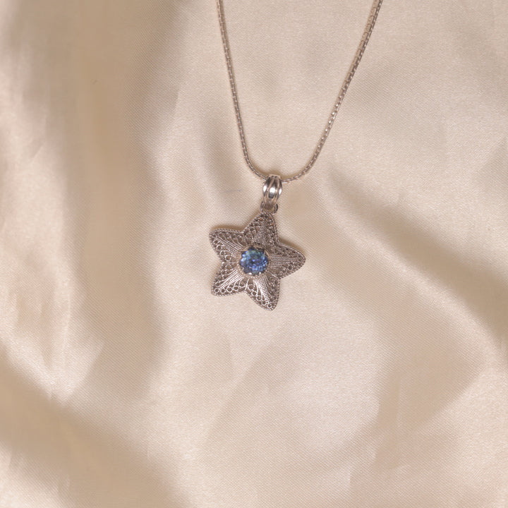 Star Shaped Pendants (Blue)