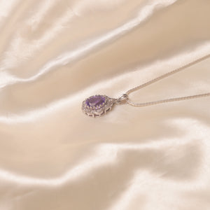 Teardrop Pendant (Purple)