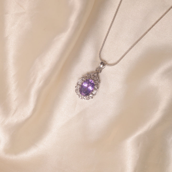 Teardrop Pendant (Purple)